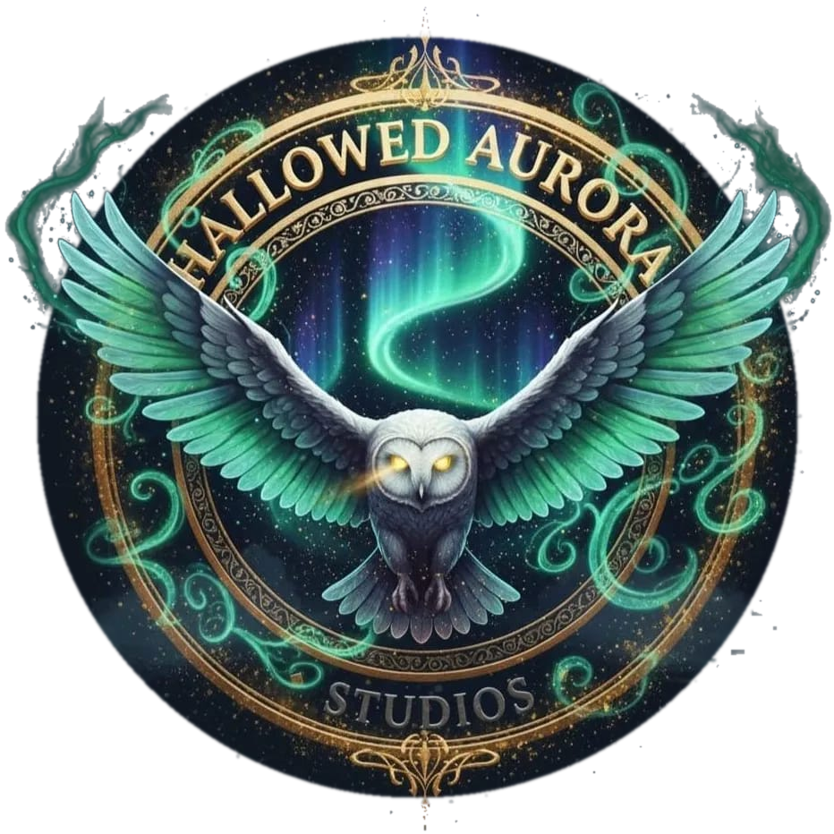Hallowed Aurora Studios Logo