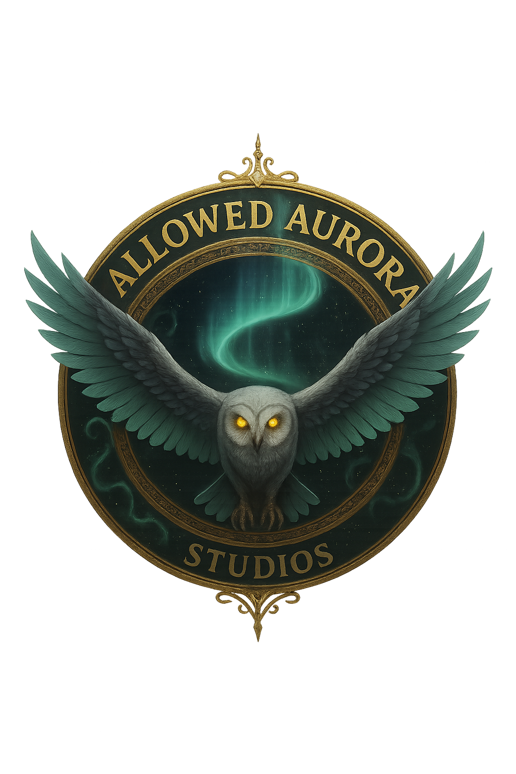 Hallowed Aurora Studios logo